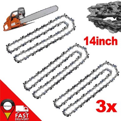 3x Sägekette für Oregon CS1200, Einhell GH-EC 1835 3/8 LP Motorsäge Kettensäge