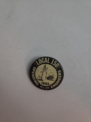 Local 150 Operating Engineers Union AFL-CIO Vintage Pin | eBay