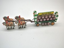 Flötzinger Bräu Rosenheim Pferdefuhrwerk 4 Spänner  uh21