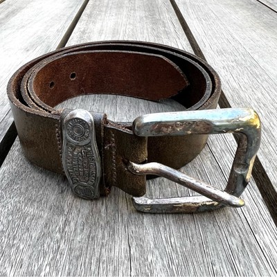 Levi Strauss & Co Copper Riveted Clothing Split Cowhide Leather 