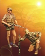 1/35 Scale Rhodesian Soldiers – Bush War Military Figures Model Kit For Diorama