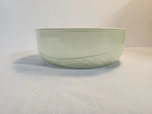 Rare Vintage Pfaltzgraff Art Pottery  8” X 3” Green  FTDA 1982 Bowl 