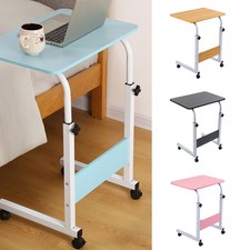 PC Trolley Desk Home Study Height Adjustable Table Notebook Computer Laptop NEW