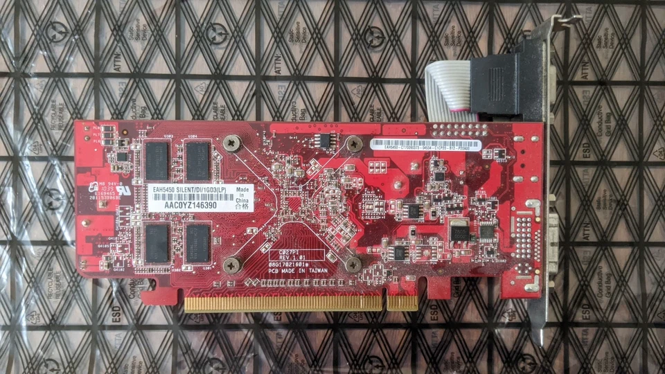 Asus AMD HD 5450 noiseless, Low Profile Graphics Card - Image 2 of 4