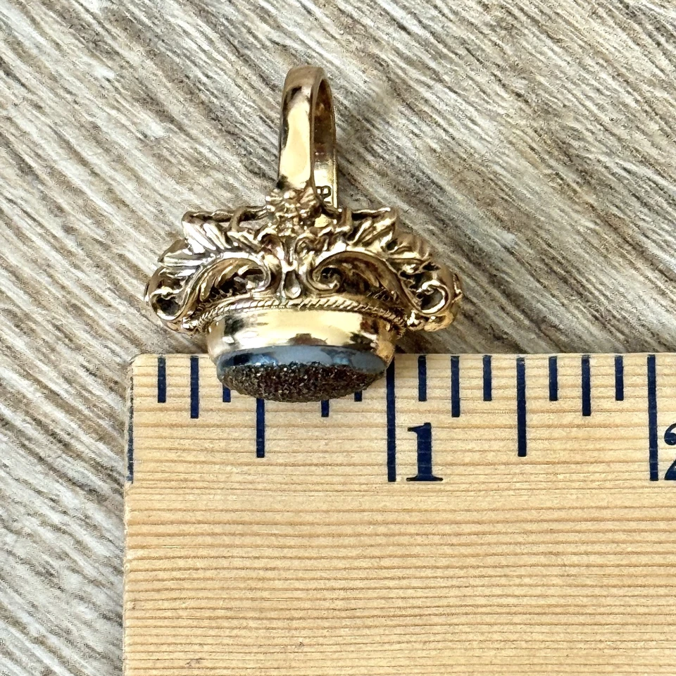 Anel coleção bronze druso assinado por designer Nicky Butler NB Índia - Imagem 4 de 4