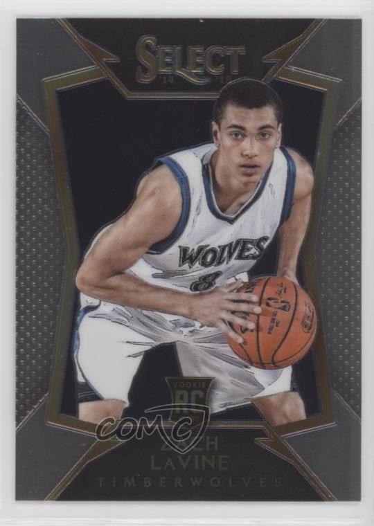 2014-15 Panini Select Concourse Zach LaVine #84 Rookie RC b2g