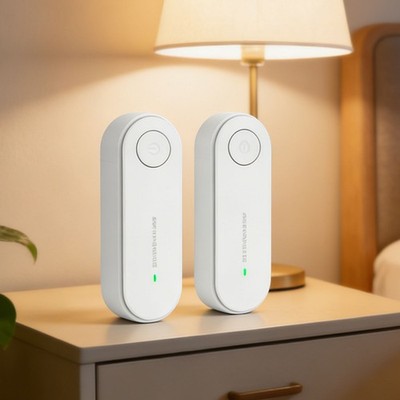2X Pure Air Negative Ion Generator Air Purifier Ion Pure Plug-in For Home Travel