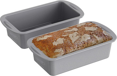 2 Pack Silicone Bread Pans For Baking 9x5 Inch Silicone Loaf Pans Nonstick Silic