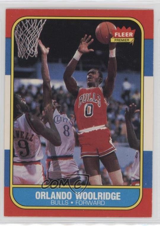 1986-87 Fleer Orlando Woolridge #130 0d22