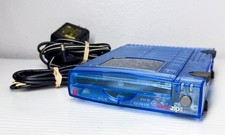 Iomega Zip Drive Z100USB Blue Clear AC Adapter, USB Cable - WORKS Tested