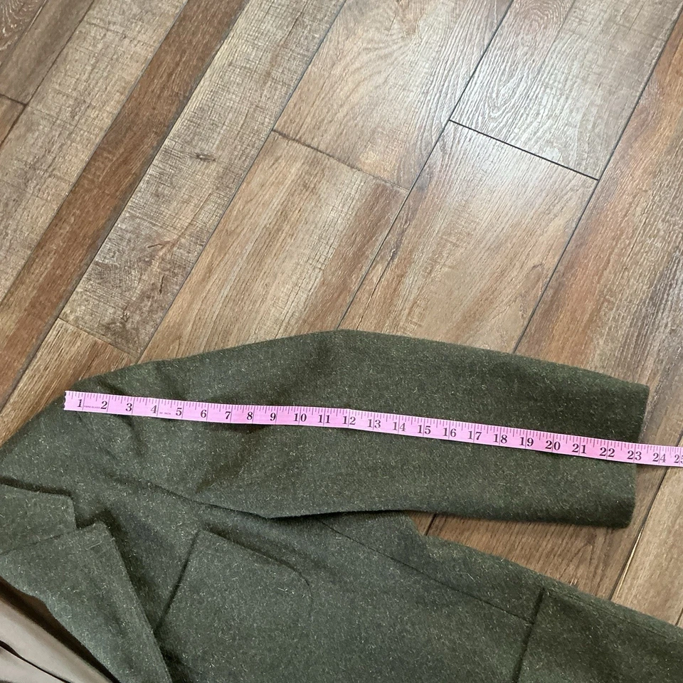 Abrigo Blazer Deportivo De Colección J.Crew Para Hombres XXL Lana Mohair Verde 3 Botones Tailandia 341113 Foto 2 de 4