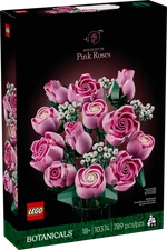 LEGO® Botanical Collection Bouquet of Pink Roses 10374
