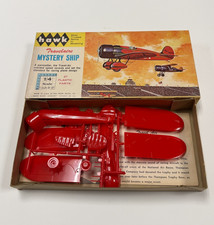 Vintage Hawk 1/4 Scale Mystery Ship Plastic Model Airplane Kit 640-50