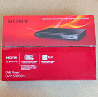 Sony DVP-SR760H DVD Player Black HDMI 1080p Upscaling USB Input