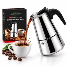 Stainless Steel Stovetop Espresso Machine Coffee Maker Cup Espresso Maker Cup