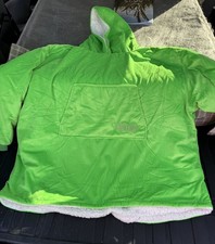 The Comfy Unisex Fleece Green Pullover Shirt Blanket Hoodie
