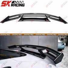 Fits For McLaren GT 2019-23 Unpainted FRP/Carbon Fiber/Forged Rear Spoiler Wing 