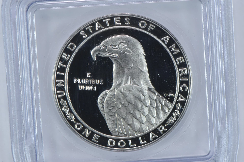 1983-S Olympic Discus Commemorative Silver Dollar PR70 DCAM ICG - Image 4 of 4