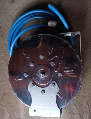 #ad #ad Tamp;S Commercial Spring Return High Pressure 30ft Hose Reel Stainless Steel $1650.00