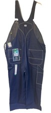 Liberty Denim Bib Overalls Mens 46 X 29 Carpenter Comfortable Fit Cotton NWT