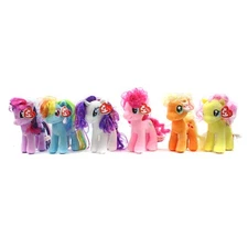 MLP My Little Pony Ty Sparkle Beanie Baby Rare Complete Set of 6 New with Tags