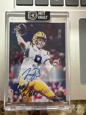 2020 PANINI LUMINANCE AUTO #101 JOE BURROW ROOKIE RC #/99