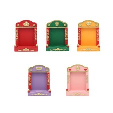 Mini Buddhist Niche Mini Shrine Ornament Small Buddha Altar Spring Festival