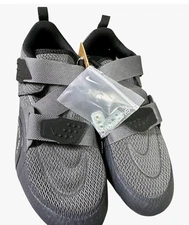 Nike SuperRep Cycle 2 Men's 7 Black Grey Next Cycling Shoes DH3396-002 New