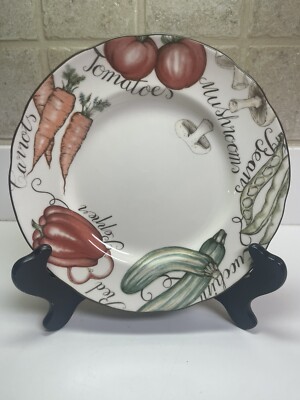 Johnson Bros Franciscan Vegetable Medley Salad Plates