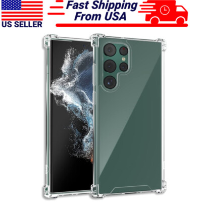 Shockproof Clear Phone Case for Samsung Galaxy S25 Ultra S25 Plus S24 S23 S22+