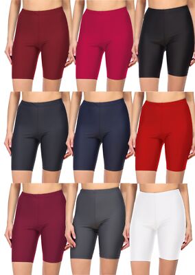 Merry Style Damen Badeshorts Lange Shorts Kurze Leggings Stretch Polyamid 34-44