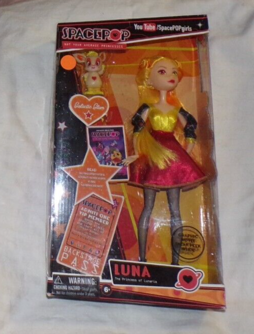 5 SpacePop Princess Dolls Athena Rhea Juno Hera Luna & Pets Madame