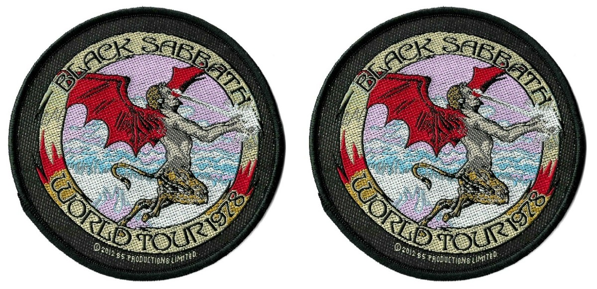 U00c9cusson De Veste Black Sabbath - World Tour 1978