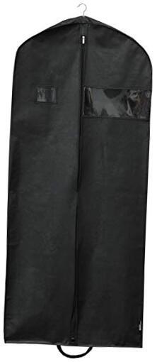 Simplehousware 60-Inch Heavy Duty Garment Bag for Suits, Tuxedos, 60-Inch Long