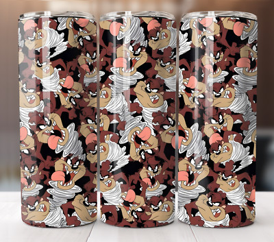 20oz Stainless Steel Tumbler Insulated Travel Mug Taz Looney Toons