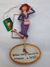 Kurt Adler Ornament Behind Every Successful Woman Is Herself