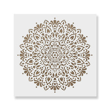 Harmony Mandala Stencil - Reusable Stencils of Harmony Mandala in Multiple Sizes