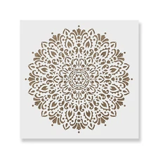 Harmony Mandala Stencil - Reusable Stencils of Harmony Mandala in Multiple Sizes