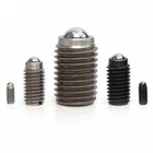 Ball and spring plunger 8mm x 17.5mm x M8 thread Index and Cam Plungers
