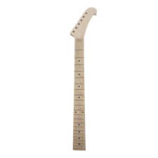 Electric Guitar Neck 22 Fret 25.5 Inch Maple Wood Bolt on Heel for Build Guitar