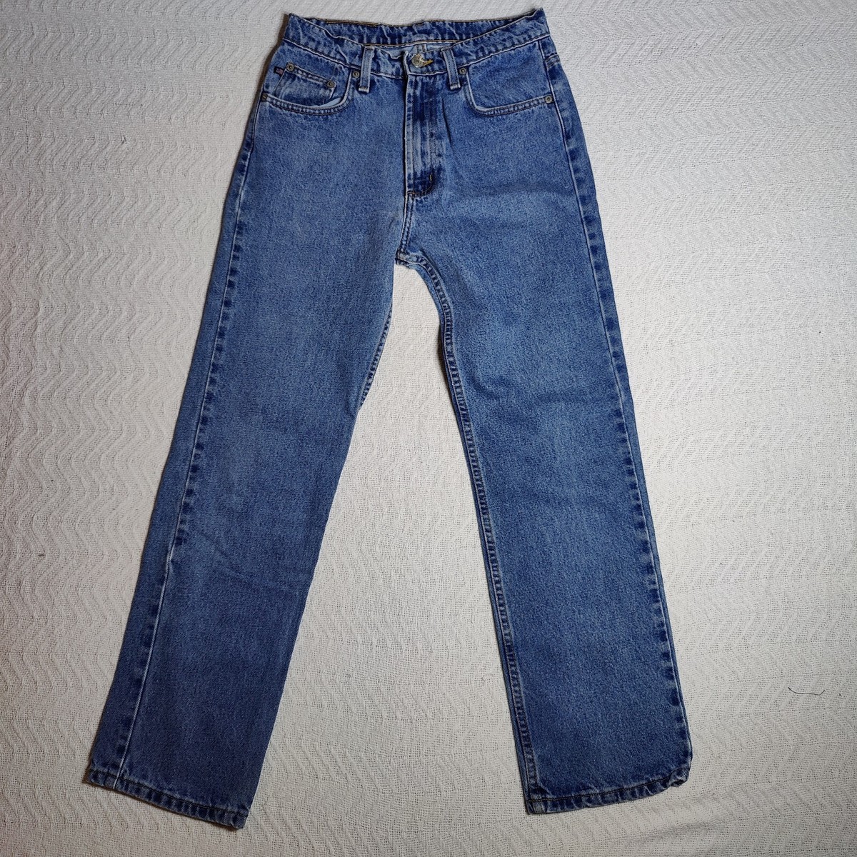 靴 RALPH LAUREN STRAIGHT TIP SIZE8 Straight-leg jeans in blue - Polo Ralph Lauren Kids | Mytheresa