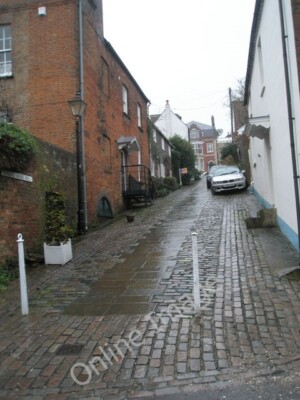 Photo 6x4 Bakers Street Hill on a wet December afternoon Arundel  c2009