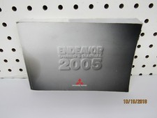 2005 Mitsubishi Endeavor Owners Manual Book Only Free Shipping 2005 Mitsubishi Endeavor Owners Manual Book Only Free Shipping