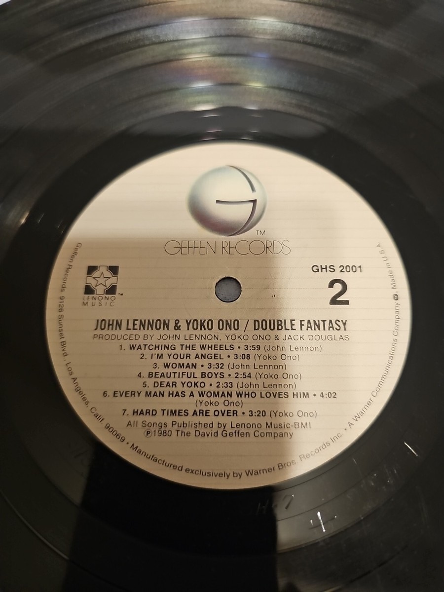 JOHN LENNON YOKO ONO DOUBLE FANTASY with lyrics | eBay