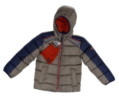 NWT - Hawke & Co Kids/Boy's Insulated Winter Snow Jacket w/ Beanie - Size: 5/6