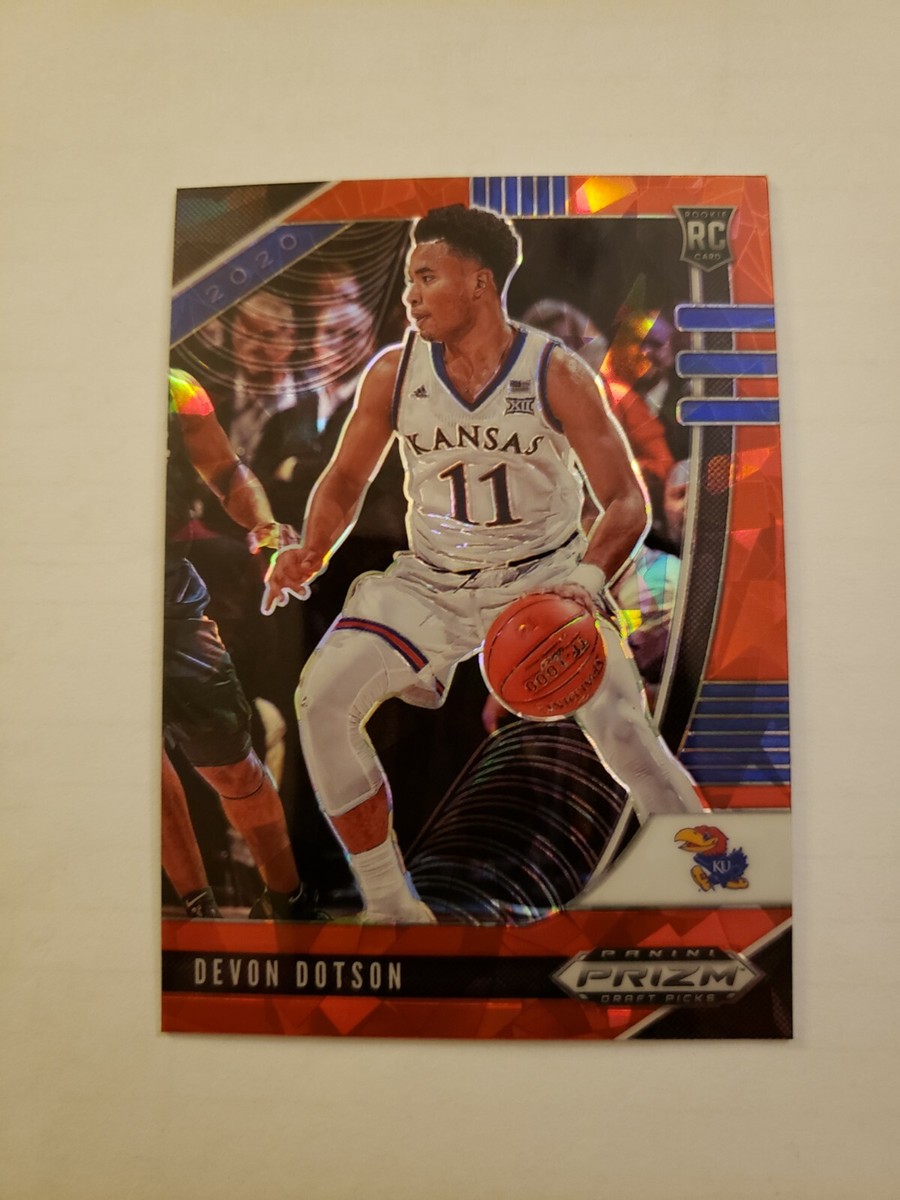 Rookie Card Basketball Devon Dotson Jersey 2020 Panini Prizm Draft