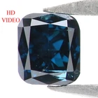 0.16 CT Natural Loose Cushion Shape Diamond 3.10 MM Blue Color Diamond LQ5799