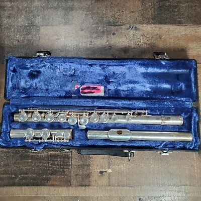 Emerson ELD Flute Elkhart Indiana USA With Hard Case Untested