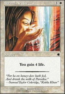 Sacred Nectar x4 - Starter 1999 - NM-Mint, English - Starter 1999
