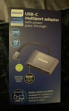 New and Sealed Philips USB-C Multiport Adapte...